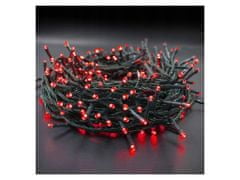 TopKing Vianočné 300 LED osvetlenie 22m - 7 farieb, červená