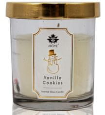 Arôme Vonná sviečka s viečkom 125 g, Vanilkové sušienky