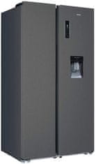 CHiQ Americká chladnička FSS559NEI42D + zákuka 12 rokov na kompresor 