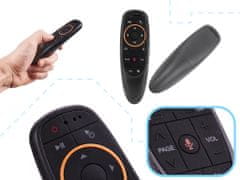 Aga Diaľkové ovládanie Air Mouse G10 Smart TV Box Mikrofón X9